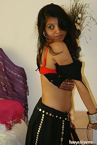 Indian Babe Nude Sexy Dance Gujarati Dress