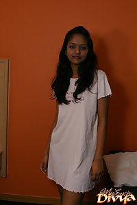 Naughty Indian Girl Divya Night Suit