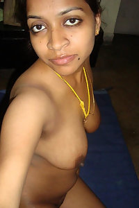 Desi Indian Bhabhi Sitting Nude