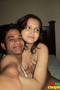 Hot Indian Couple Foreplay Sex Session