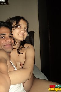 Hot Indian Couple Foreplay Sex Session