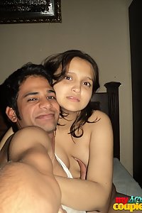 Hot Indian Couple Foreplay Sex Session