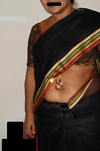 Indian Mature Aunty Anila Saree Stripped Naked