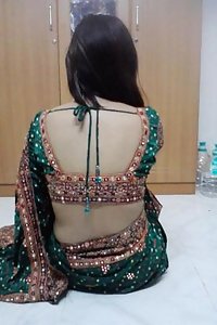 Sexy Indian Bhabhi Kusum Posing Hot On Camera