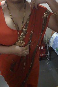 Indian Chubby Aunty Mehreen Saree Stripped Naked