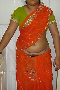 Indian Housewife Kishwar Saree Stripped Nude