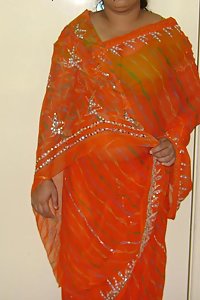 Indian Housewife Kishwar Saree Stripped Nude