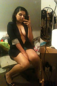 Chubby Indian Girl Taking Nude Selfies