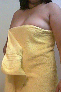 Indian Housewife Najmi Towel Unwrapped Naked