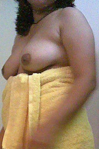 Indian Housewife Najmi Towel Unwrapped Naked