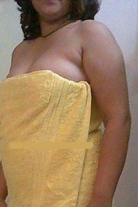 Indian Housewife Najmi Towel Unwrapped Naked
