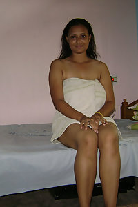 Indian Girl After Shower Unwrapping Her Towel