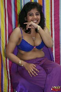 Horny Babe Rupali Purple Shalwar Suit
