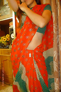 Hot Indian Bhabhi Ameesha Stripped Naked