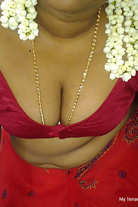 Mature indian housewife taking her indian outfits off in bedroom