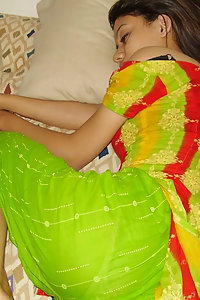 Horny Indian Girl Meenakshi Lying On Bed