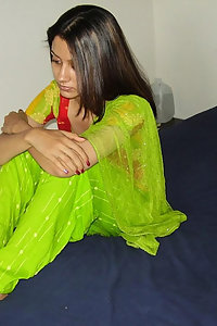 Horny Indian Girl Meenakshi Lying On Bed