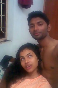 Newly Married Indian Wife With Her Hubby Naked Bed