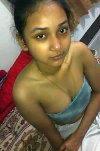 Indian Babe Sulochana Laying Nude On Bed