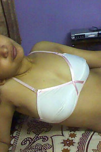 Indian Babe Sulochana Laying Nude On Bed