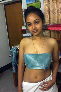 Indian Babe Sulochana Laying Nude On Bed