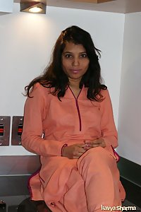 Kavya Stripping Shalwar Kameez Masturbating