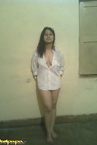 Beautiful Indian Girl Without Bra Posing Hot