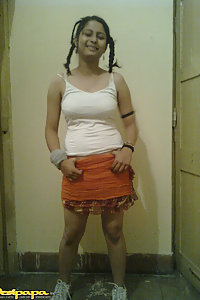 Beautiful Indian Girl Without Bra Posing Hot
