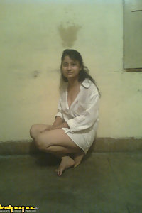 Beautiful Indian Girl Without Bra Posing Hot
