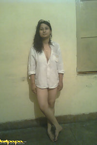 Beautiful Indian Girl Without Bra Posing Hot